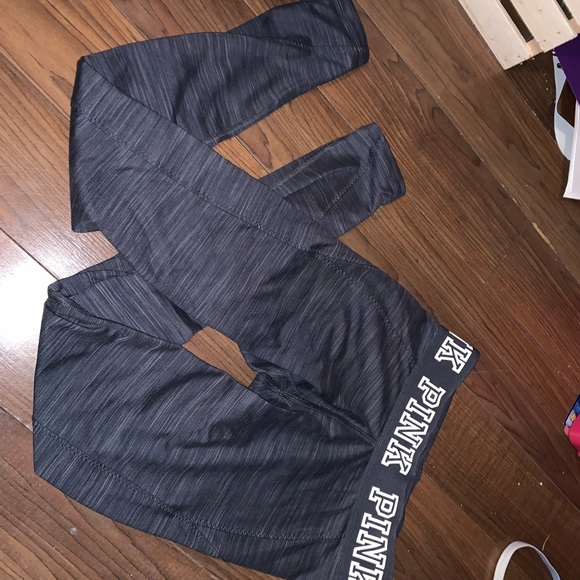 PINK gray tights - Picture 1 of 3